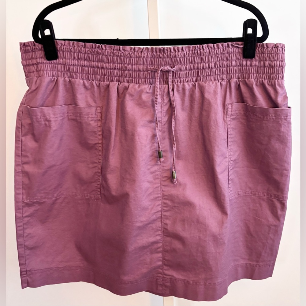 Dusty Pink Skirt 0X 14W